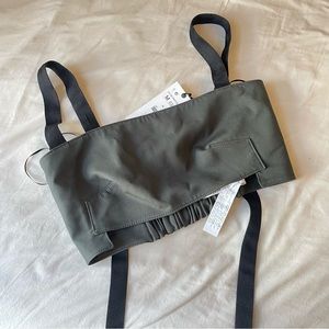 Zara wool blend crop top